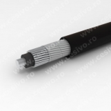 Cablu coaxial din aluminiu cu izolatie din PVC pentru bransament aerian monofazat - ACBYCY 16/16