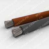Cablu din cupru litat, cu manta din cauciuc siliconic  - FSIFF (SIF) 35,00